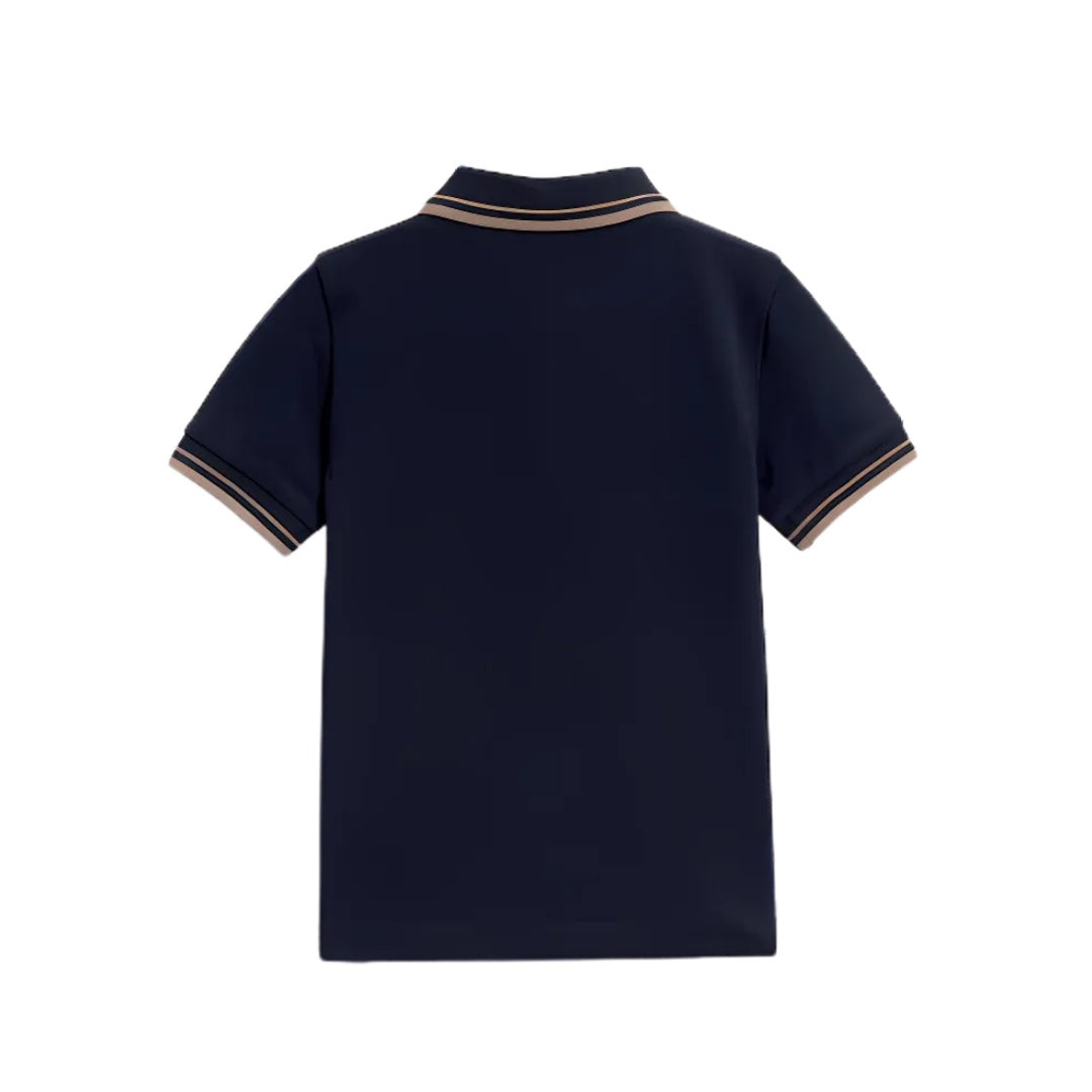 Boys Polo Tee Back View